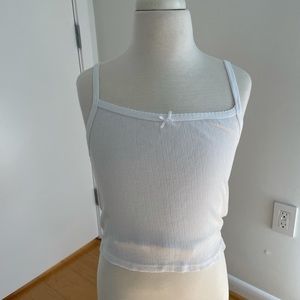 Brandy Melville White Tank Top
